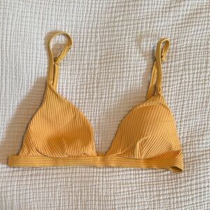 Vitamin A Yellow Bikini Top